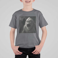 Funny Bigfoot Sasquatch Halloween The Grim Reaper T Shirt For Kid - Wonder Print Shop