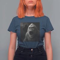 Funny Bigfoot Sasquatch Halloween The Grim Reaper T Shirt For Women - Wonder Print Shop