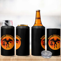 Funny Halloween Mothman Cryptid Creatures 4 in 1 Can Cooler Tumbler - Wonder Print Shop