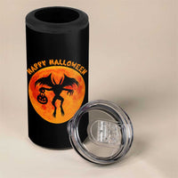 Funny Halloween Mothman Cryptid Creatures 4 in 1 Can Cooler Tumbler - Wonder Print Shop