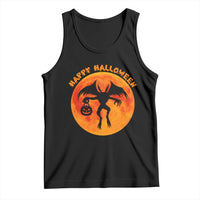 Funny Halloween Mothman Cryptid Creatures Tank Top - Wonder Print Shop