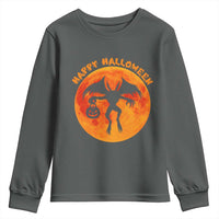 Funny Halloween Mothman Cryptid Creatures Youth Sweatshirt - Wonder Print Shop