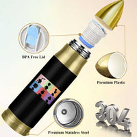 Funny Siren Head Bullet Tumbler Supernatural Cryptid Horror Monster - Wonder Print Shop