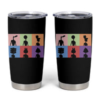 Funny Siren Head Tumbler Cup Supernatural Cryptid Horror Monster - Wonder Print Shop