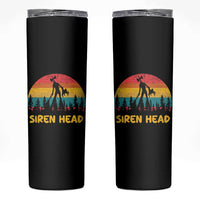 Siren Head Skinny Tumbler Retro Supernatural Cryptid Horror Monster - Wonder Print Shop
