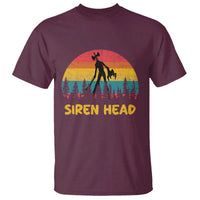 Siren Head T Shirt Retro Supernatural Cryptid Horror Monster - Wonder Print Shop