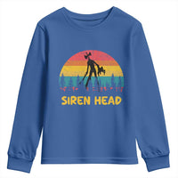 Siren Head Youth Sweatshirt Retro Supernatural Cryptid Horror Monster - Wonder Print Shop