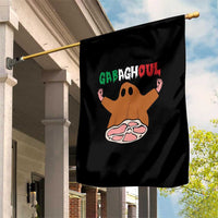Funny Halloween Garden Flag Gabaghoul Ghost Italian Flag Ham - Wonder Print Shop