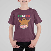 Funny Halloween T Shirt For Kid Gabaghoul Ghost Italian Flag Ham - Wonder Print Shop