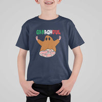Funny Halloween T Shirt For Kid Gabaghoul Ghost Italian Flag Ham - Wonder Print Shop