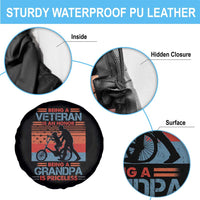 Veteran Grandpa Spare Tire Cover Being A Veteran Is An Honor Being A Grandpa Is Priceless