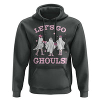 Funny Halloween Hoodie Let's Go Ghouls Cowgirl Western Ghost