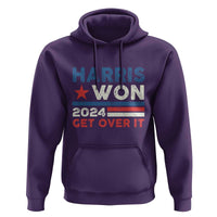 Harris Won 2024 Get Over It Hoodie Presidential Election