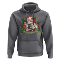 Christmas Cats Owner Hoodie Cats For Everybody Vintage Santa Mistletoe