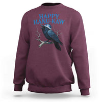 Funny Hanukkah Crow Sweatshirt Happy Hanukaw Jewish Holiday - Wonder Print Shop