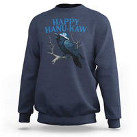 Funny Hanukkah Crow Sweatshirt Happy Hanukaw Jewish Holiday - Wonder Print Shop