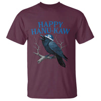 Funny Hanukkah Crow T Shirt Happy Hanukaw Jewish Holiday - Wonder Print Shop