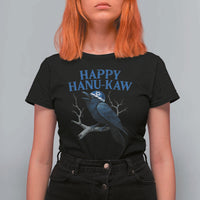 Funny Hanukkah Crow T Shirt For Women Happy Hanukaw Jewish Holiday - Wonder Print Shop