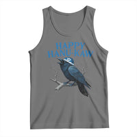 Funny Hanukkah Crow Tank Top Happy Hanukaw Jewish Holiday - Wonder Print Shop