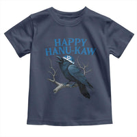 Funny Hanukkah Crow Toddler T Shirt Happy Hanukaw Jewish Holiday - Wonder Print Shop