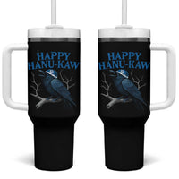 Funny Hanukkah Crow Tumbler With Handle Happy Hanukaw Jewish Holiday - Wonder Print Shop