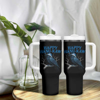Funny Hanukkah Crow Tumbler With Handle Happy Hanukaw Jewish Holiday - Wonder Print Shop