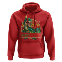 Funny Christmas Dinosaur Hoodie Merry Rexmas Dino Xmas Tree - Wonder Print Shop