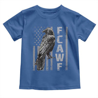 Funny F CAW F Crow Toddler T Shirt Vintage American Flag - Wonder Print Shop