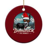 Christmas Italian Donkey Ceramic Ornament Funny Domick The Donkey Holiday Xmas - Wonder Print Shop