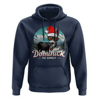 Christmas Italian Donkey Hoodie Funny Domick The Donkey Holiday Xmas - Wonder Print Shop