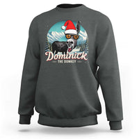 Christmas Italian Donkey Sweatshirt Funny Domick The Donkey Holiday Xmas - Wonder Print Shop