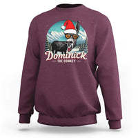 Christmas Italian Donkey Sweatshirt Funny Domick The Donkey Holiday Xmas - Wonder Print Shop