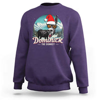 Christmas Italian Donkey Sweatshirt Funny Domick The Donkey Holiday Xmas - Wonder Print Shop