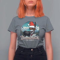 Christmas Italian Donkey T Shirt For Women Funny Domick The Donkey Holiday Xmas - Wonder Print Shop