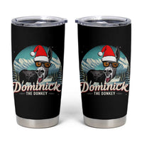 Christmas Italian Donkey Tumbler Cup Funny Domick The Donkey Holiday Xmas - Wonder Print Shop