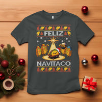 Funny Tacos Christmas Nativity Scene T Shirt Feliz Navitaco Mexican Food - Wonder Print Shop