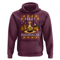 Funny Tacos Christmas Nativity Scene Hoodie Feliz Navitaco Mexican Food - Wonder Print Shop