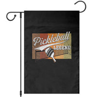 Funny Pickleball Legend Garden Flag Pickleball Player Retro Sport Lover - Wonder Print Shop