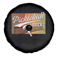 Funny Pickleball Legend Spare Tire Cover Pickleball Player Retro Sport Lover - Wonder Print Shop