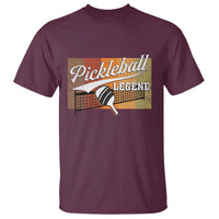 Funny Pickleball Legend T Shirt Pickleball Player Retro Sport Lover - Wonder Print Shop