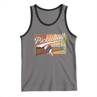 Funny Pickleball Legend Tank Top Pickleball Player Retro Sport Lover - Wonder Print Shop