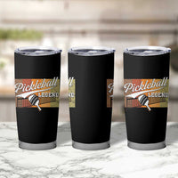 Funny Pickleball Legend Tumbler Cup Pickleball Player Retro Sport Lover - Wonder Print Shop