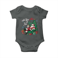 Funny Santa Ask Your Mom If I Am Real Baby Onesie Funny Dirty Xmas Inappropriate Adult Humor - Wonder Print Shop