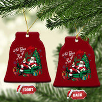 Funny Santa Ask Your Mom If I Am Real Ceramic Ornament Funny Dirty Xmas Inappropriate Adult Humor - Wonder Print Shop