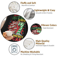 Funny Christmas 67 Meme Throw Blanket Listen Up Rizzlers This Sigma Has 67 Aura Energy No Cap - Wonder Print Shop