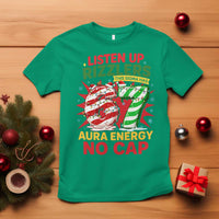 Funny Christmas 67 Meme T Shirt Listen Up Rizzlers This Sigma Has 67 Aura Energy No Cap - Wonder Print Shop