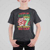 Funny Christmas 67 Meme T Shirt For Kid Listen Up Rizzlers This Sigma Has 67 Aura Energy No Cap - Wonder Print Shop