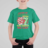 Funny Christmas 67 Meme T Shirt For Kid Listen Up Rizzlers This Sigma Has 67 Aura Energy No Cap - Wonder Print Shop