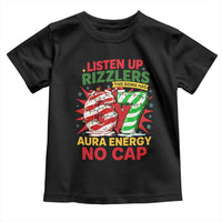 Funny Christmas 67 Meme Toddler T Shirt Listen Up Rizzlers This Sigma Has 67 Aura Energy No Cap - Wonder Print Shop