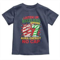 Funny Christmas 67 Meme Toddler T Shirt Listen Up Rizzlers This Sigma Has 67 Aura Energy No Cap - Wonder Print Shop